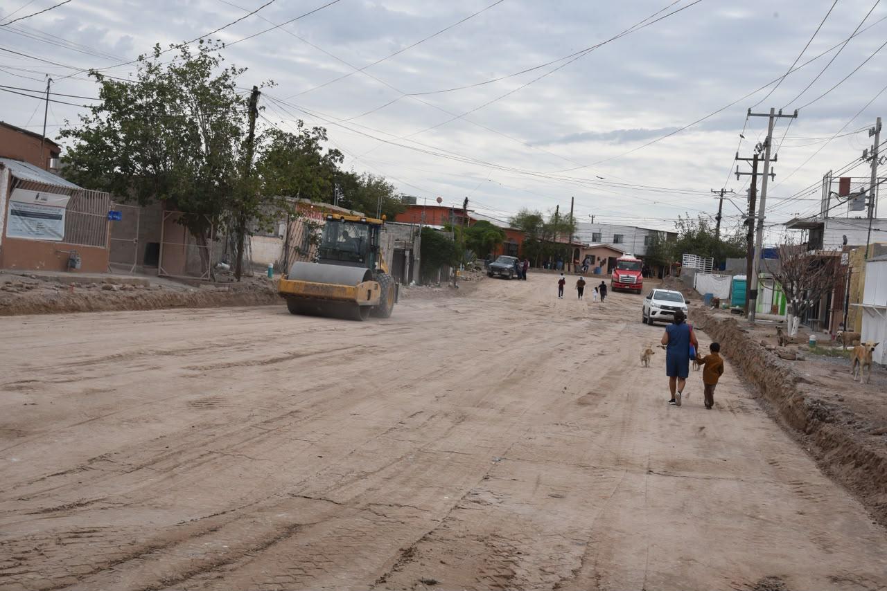 PAVIMENTACIÓN EN LA CALLE MIJES